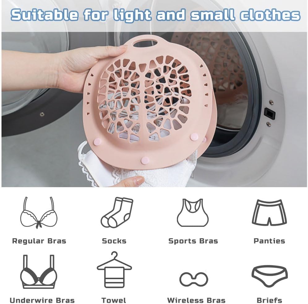 ✨effective protection 👙TPR Bra Washing Bag for Laundry
