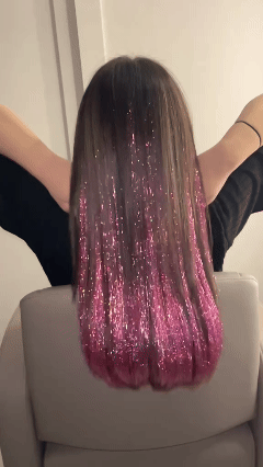 ✨ Sparkle Hair Tinsel Bundles: 6-Pack for $9.98 | Glitter Hair Extensions