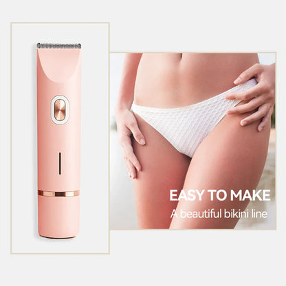 💥Buy expensive refund  ✨2-in-1 Painless Bikini Hair Trimmer