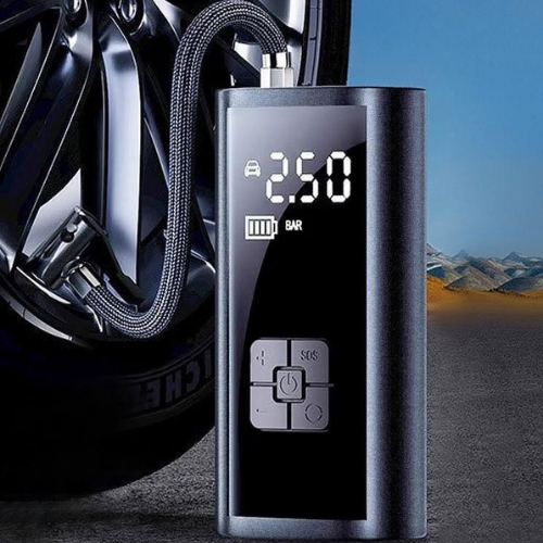 🚗 Portable Tire Inflator – Cordless Rechargeable Air Pump ⚡
