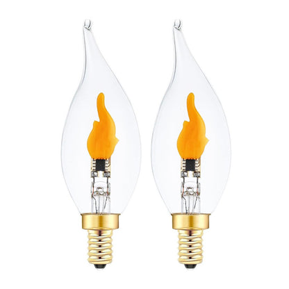💡LED Flickering Flame Decoration Light Bulbs - 🎄Perfect Ambiance for Christmas