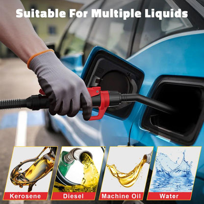 Cordless Fuel Transfer Pump Compatible | with DeWalt 20V & Milwaukee 18V Batteries