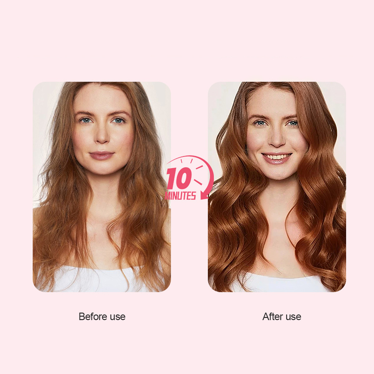 Wavytalk Steamline Pro Steam Hair Straightener Brush Hair Straightening Comb with Scrunchie and Glove