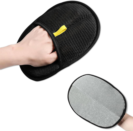 🐾 Pet Hair Removal Gloves | Reusable Grooming Gloves for Dogs & Cats