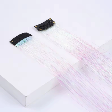 ✨ Sparkle Hair Tinsel Bundles: 6-Pack for $9.98 | Glitter Hair Extensions