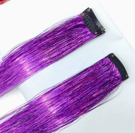 ✨ Sparkle Hair Tinsel Bundles: 6-Pack for $9.98 | Glitter Hair Extensions