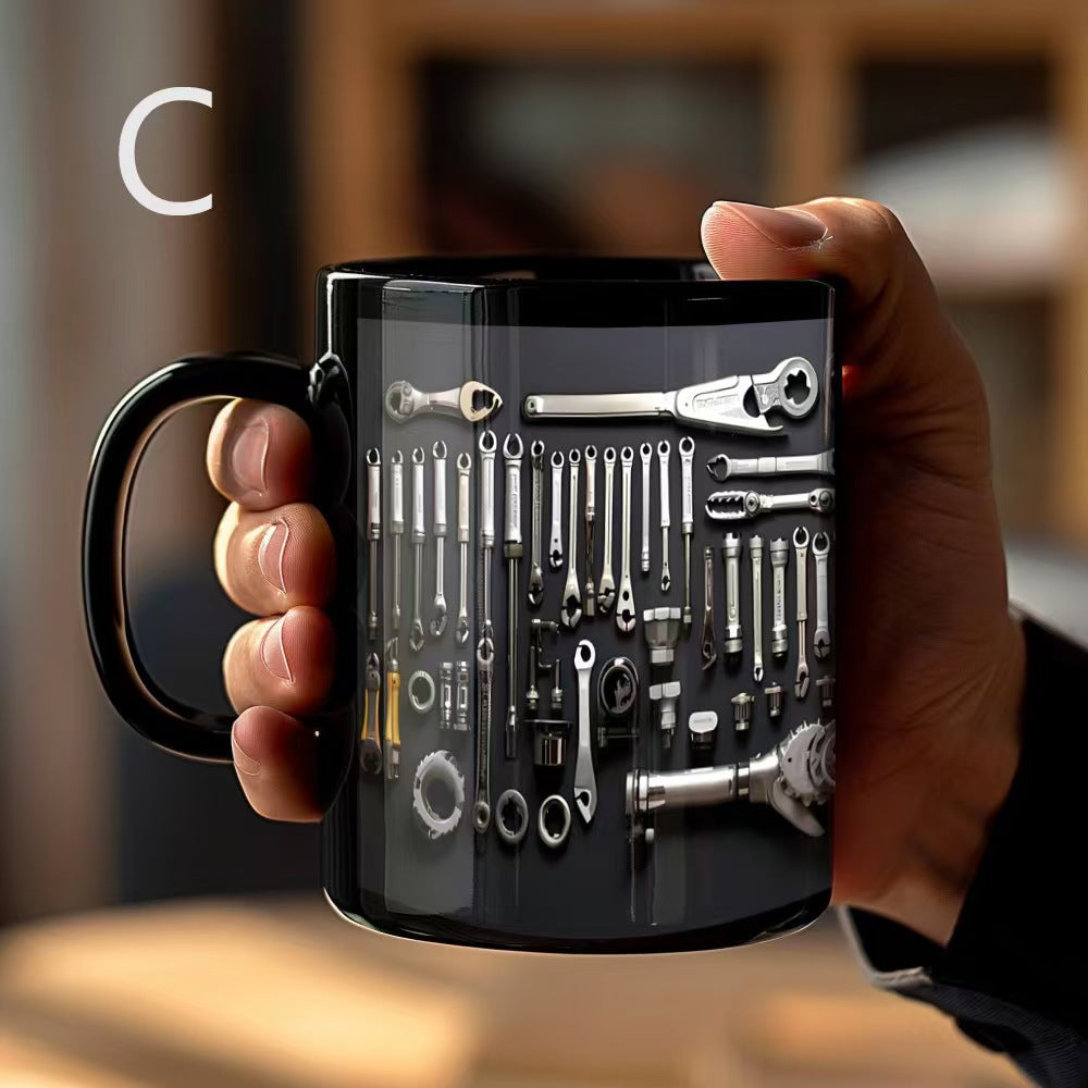 Creativity Funny Coffee Mug - Mechanic Toolbox Set