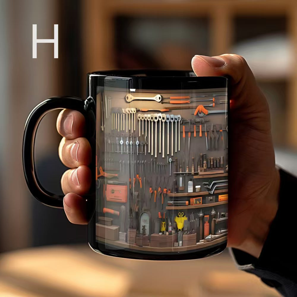 Creativity Funny Coffee Mug - Mechanic Toolbox Set