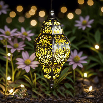 🌙Moroccan Style Artisan Solar Lights Outdoor - IPX65 waterproof✨