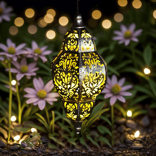 🌙Moroccan Style Artisan Solar Lights Outdoor - IPX65 waterproof✨