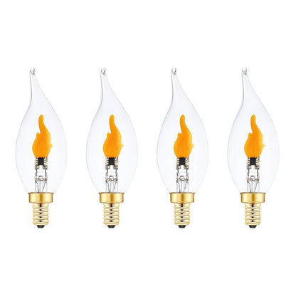 💡LED Flickering Flame Decoration Light Bulbs - 🎄Perfect Ambiance for Christmas