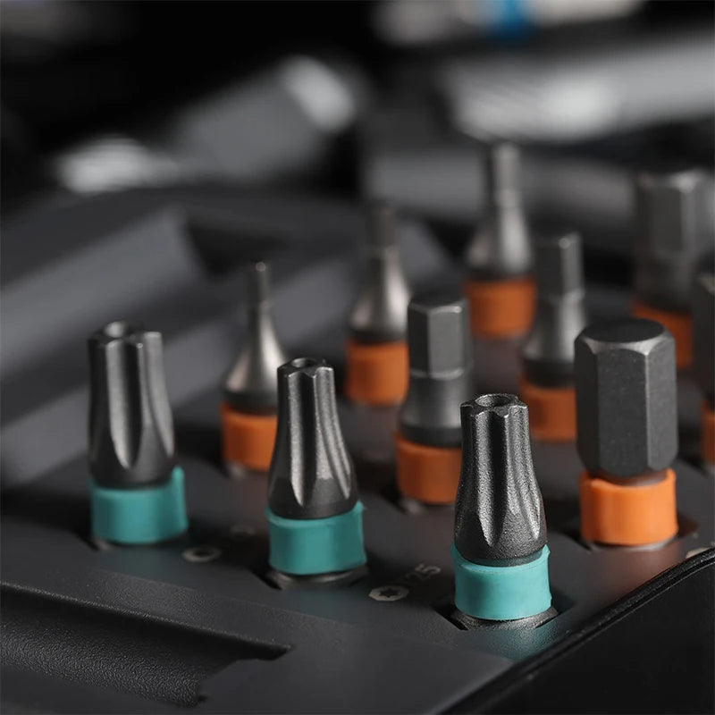 24-in-1 Ratchet Screwdriver Set, Household Wrench and Screwdriver Tool Kit, Multifunctional with S2 Bits for Various Assembly and Disassembly Tasks.