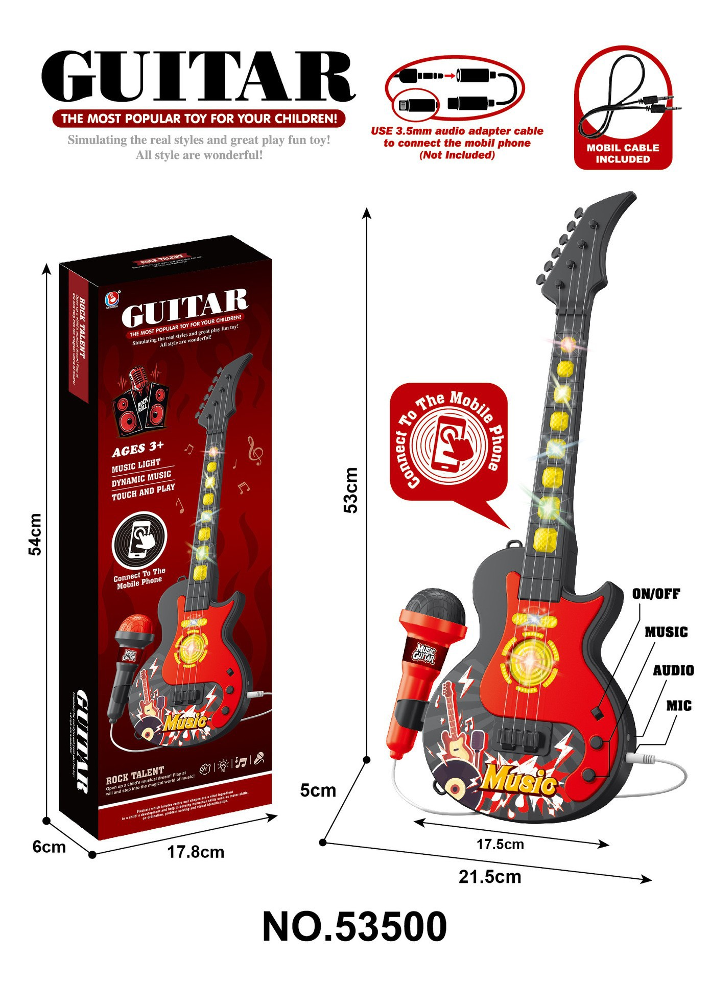 💥Free shipping 🔥Unleash Your Child's Inner Superstar! 🎤✨ The All-in-One Microphone Toy That Makes Every Day a Concert!