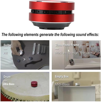 Black technology bone conduction Bluetooth speaker M1R