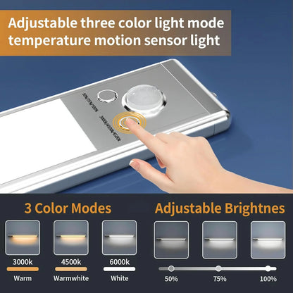 💡Rechargeable Motion Sensor Under Cabinet Lights